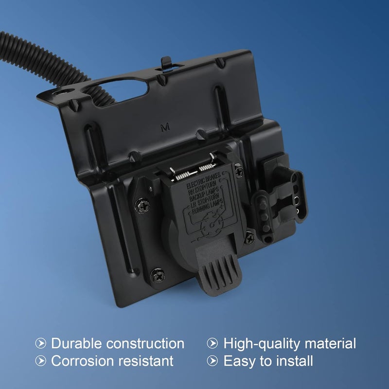 DICMIC 4 & 7 Pin Trailer Tow Wiring Harness Plug Compatible with 2002-2004 Ford F250 F350 Super Duty Replace# ‎2C3Z-13A576-DA - Image 2